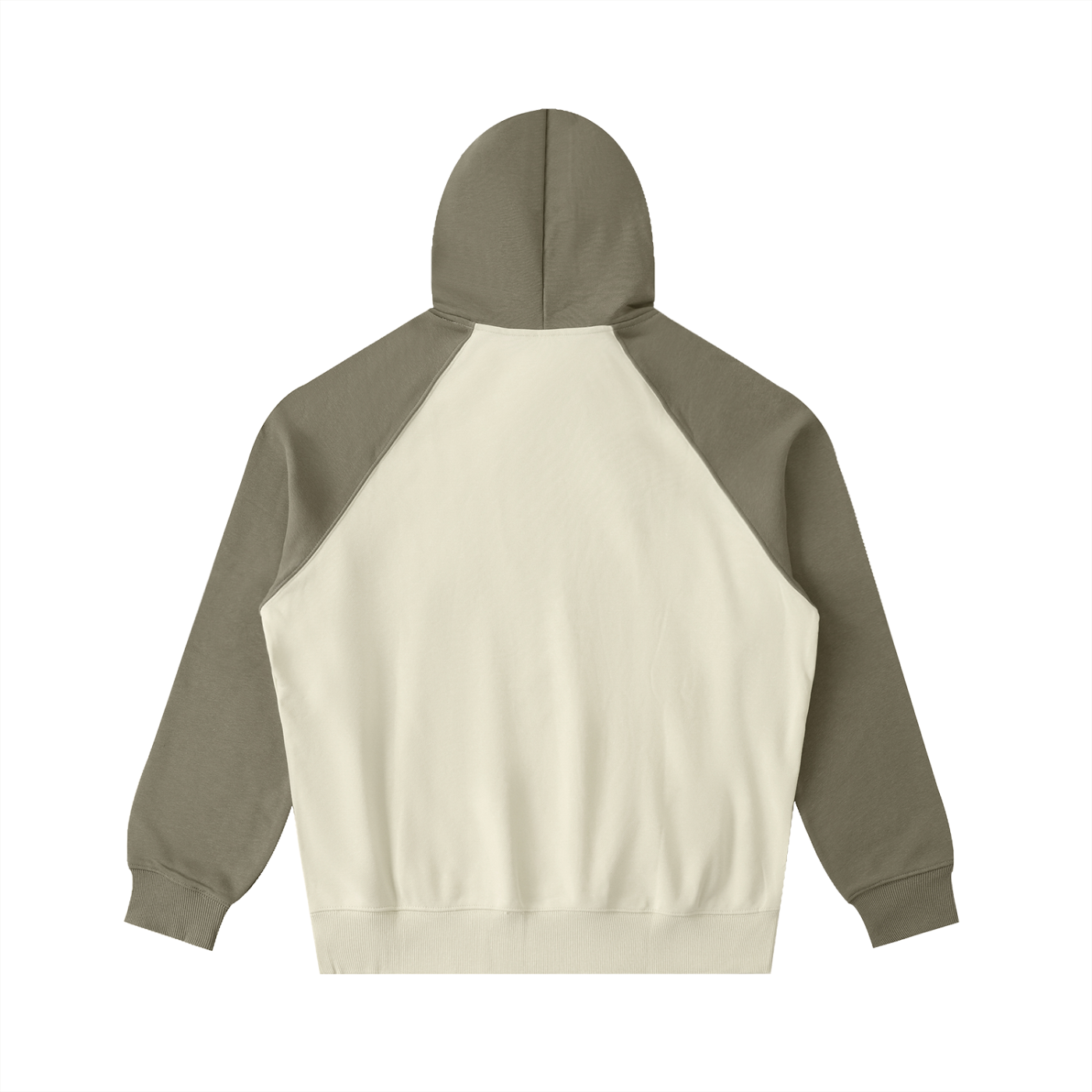 Color-Block Raglan Sleeve Hoodie ODMPOD