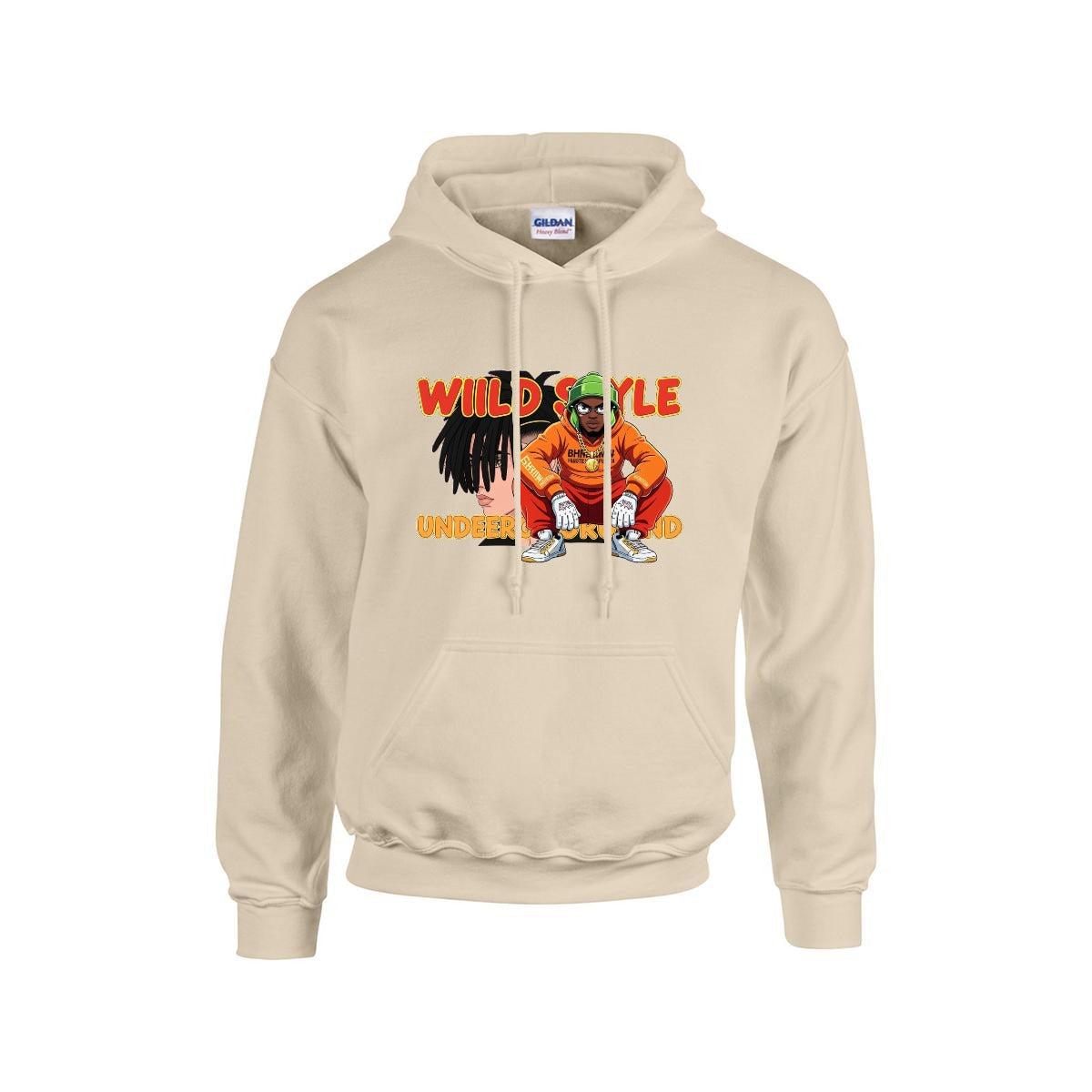 Men's Hoodie Printed in USA |Gildan 18500  Double DTF Yoycol