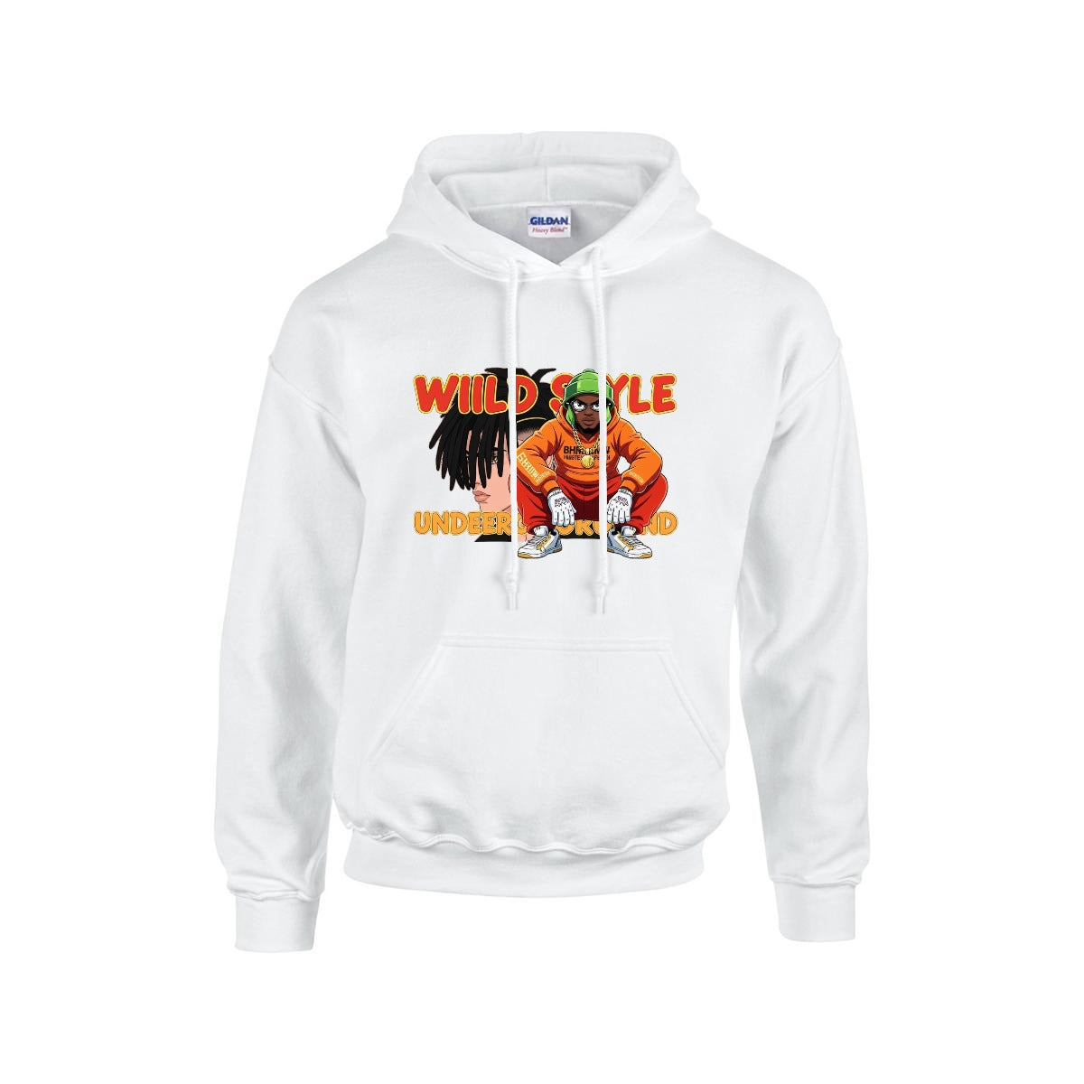 Men's Hoodie Printed in USA |Gildan 18500  Double DTF Yoycol