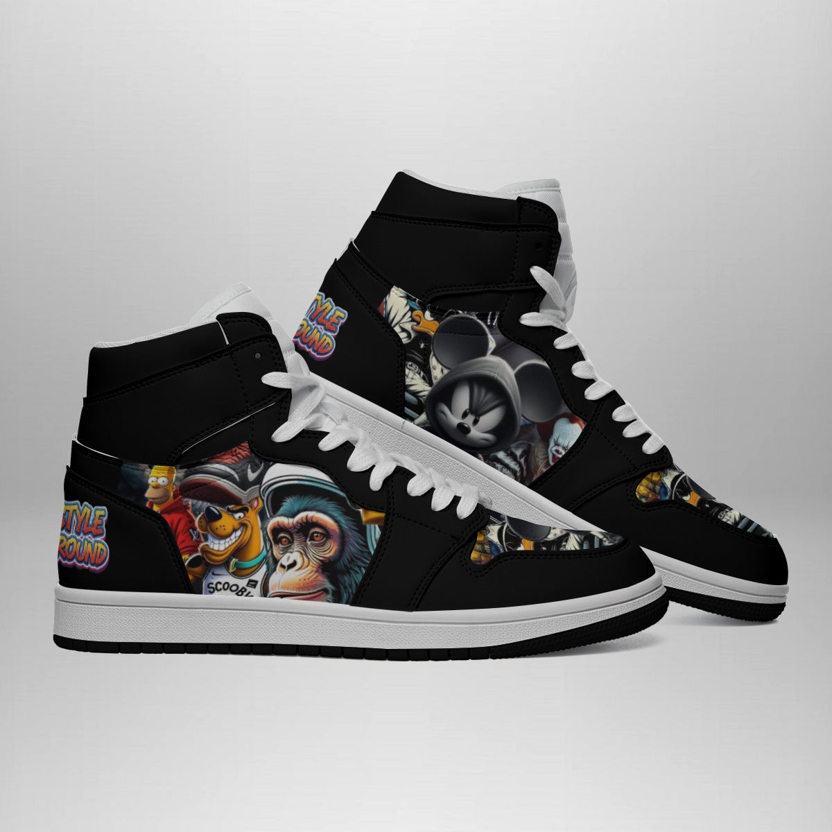 Men's Synthetic Leather Stitching Shoes Yoycol