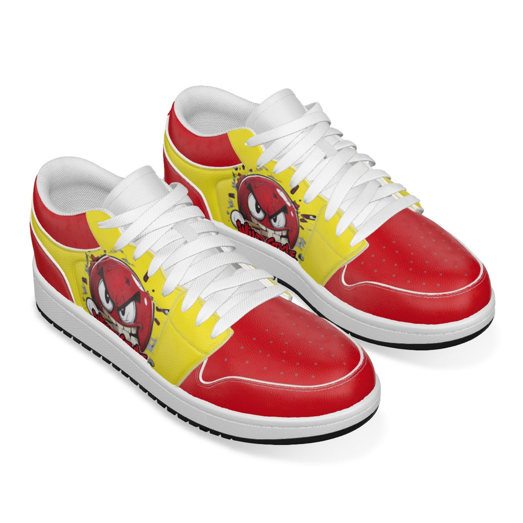 Men's Low State Leather Stitching Shoes