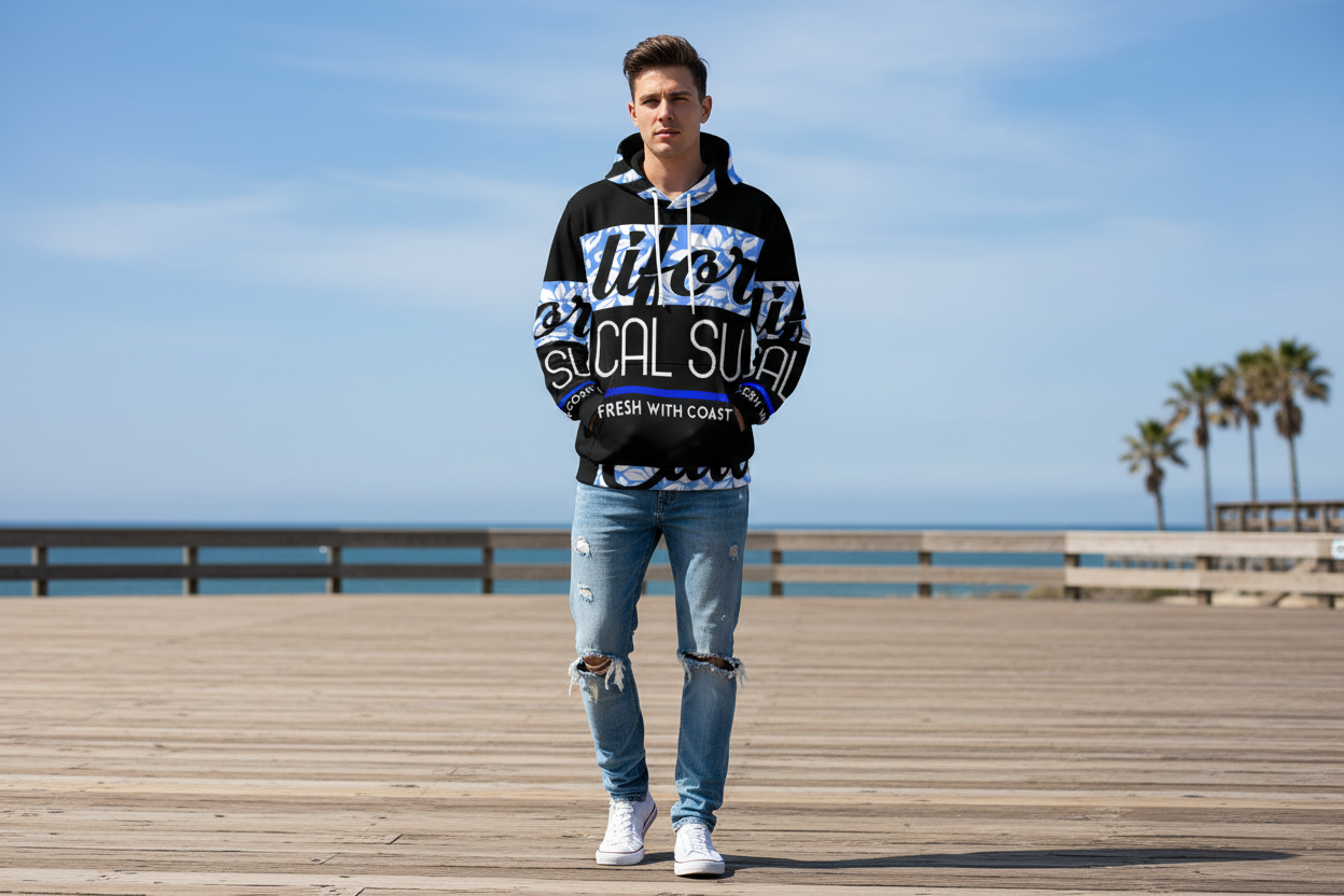 All-Over Print Unisex Pullover Hoodie | 310GSM Cotton Yoycol