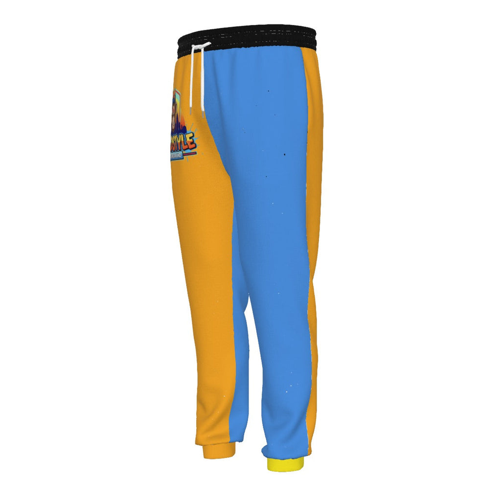 All-Over Print Men's Sweatpants With Waistband Yoycol