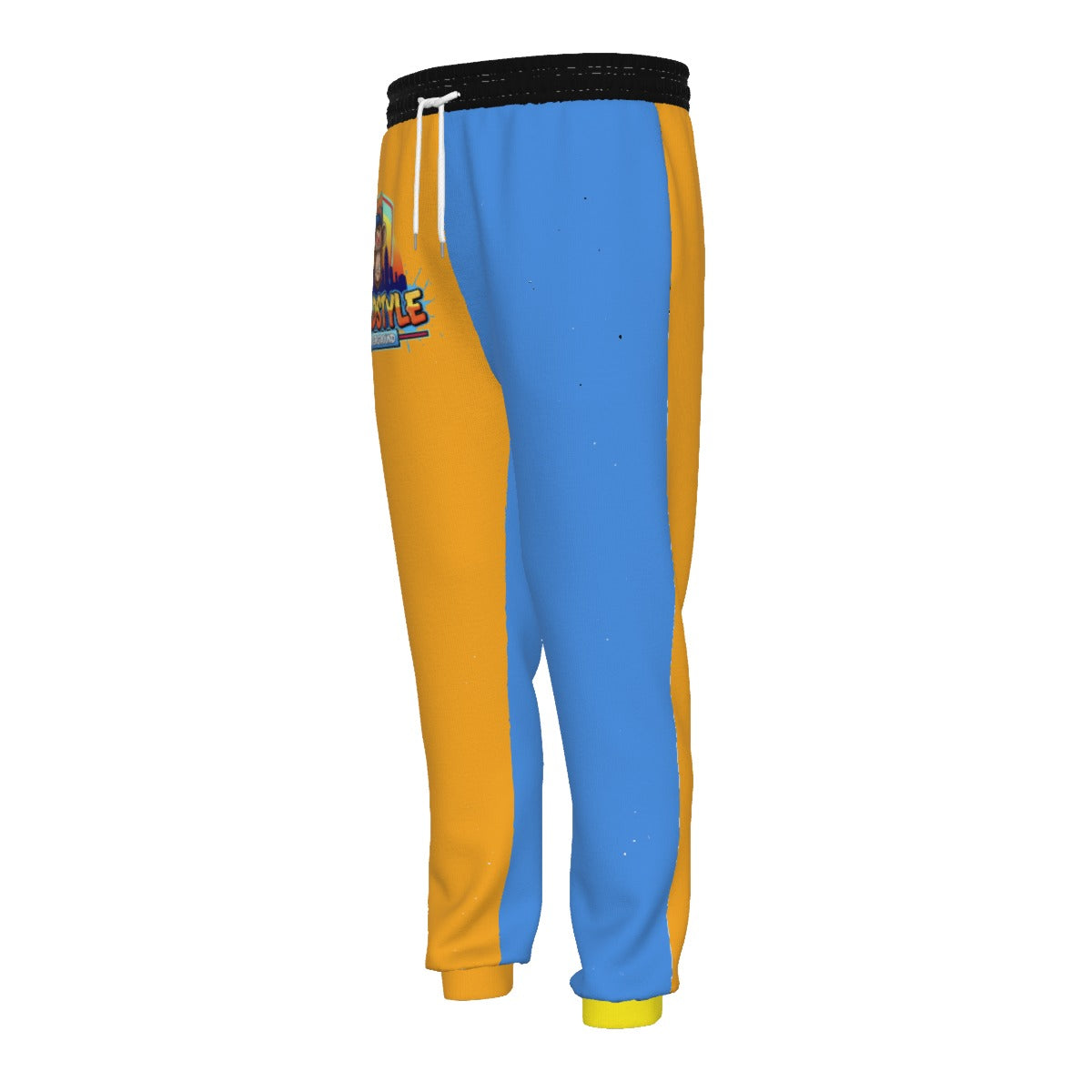 All-Over Print Men's Sweatpants With Waistband Yoycol