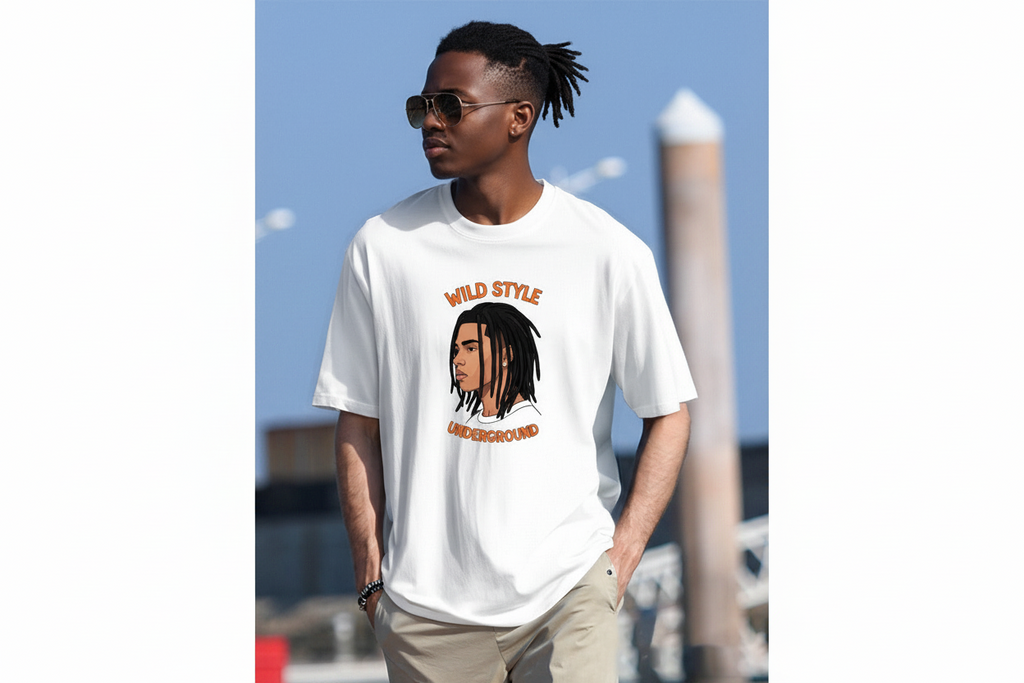 Men's T-Shirt Printed in USA|180GSM Front & Back DTF Yoycol