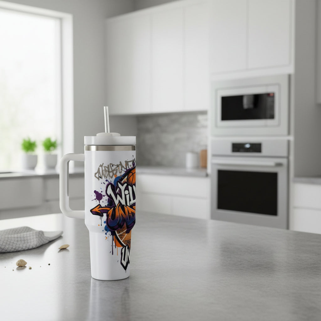 40 oz Tumbler With Handle