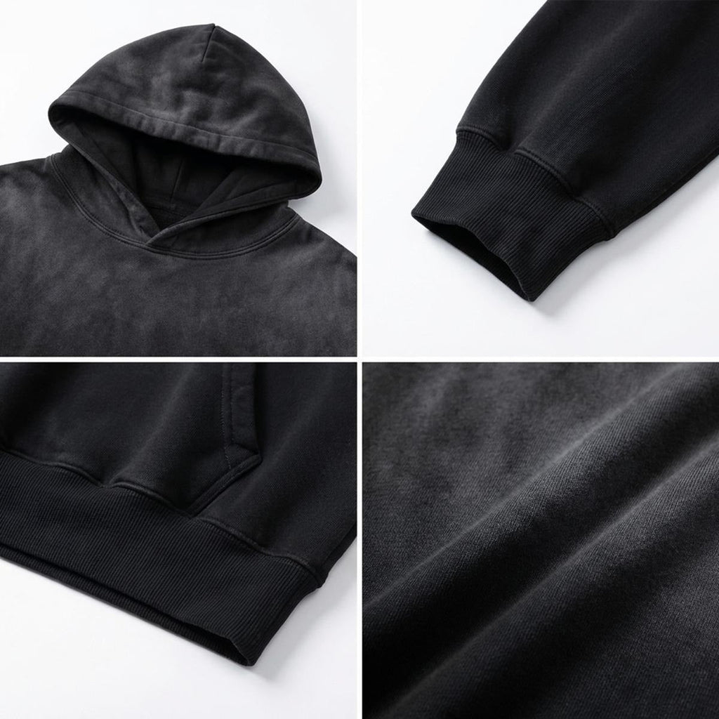 Men’s Vintage Wash Pullover Hoodie|420GSM DTF Yoycol