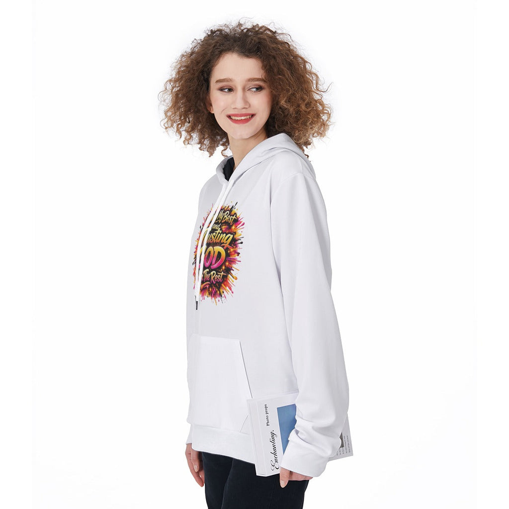 All-Over Print Women's Pullover Hoodie Yoycol