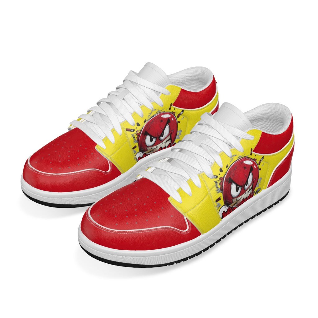 Men's Low State Leather Stitching Shoes