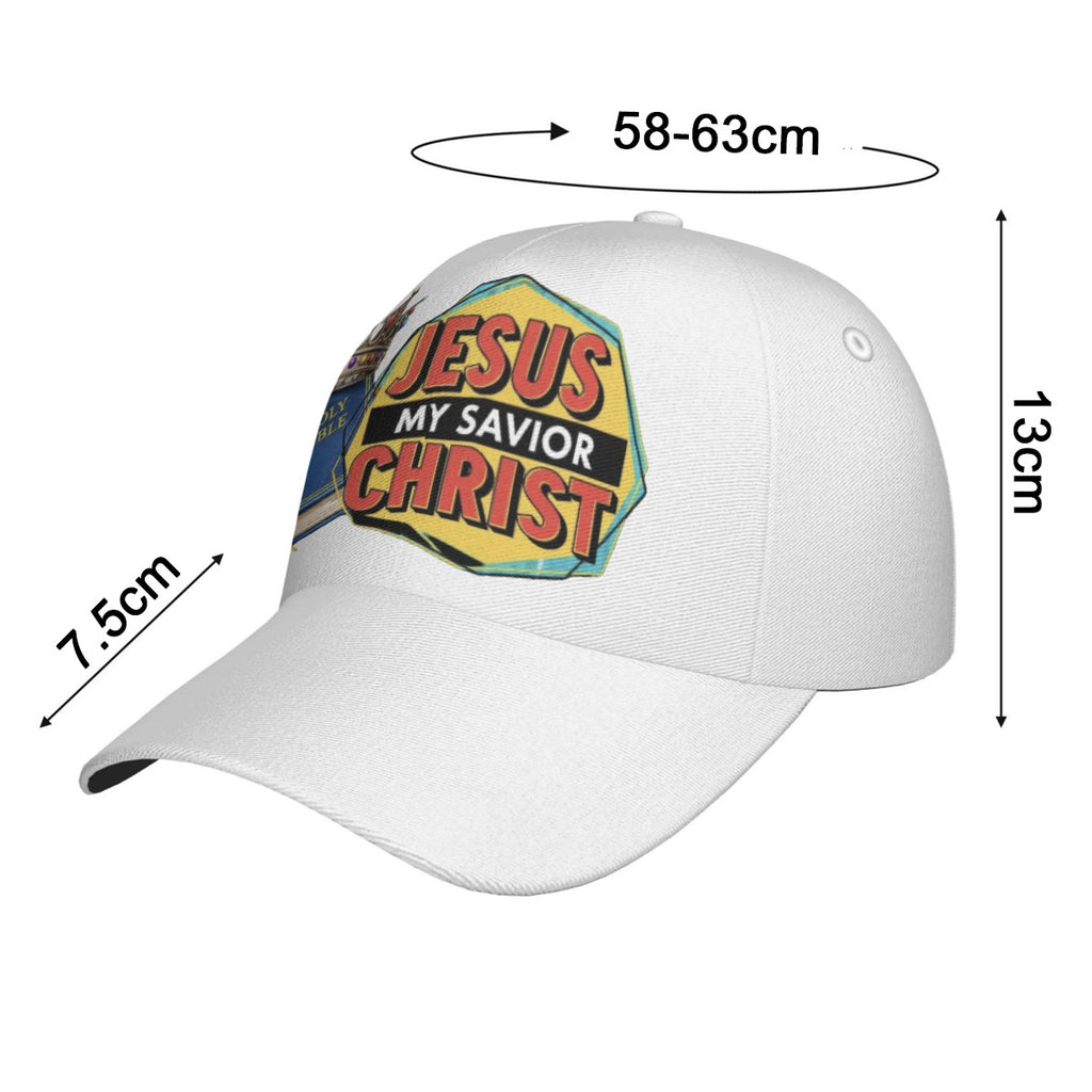All-Over Print Peaked Cap With Box