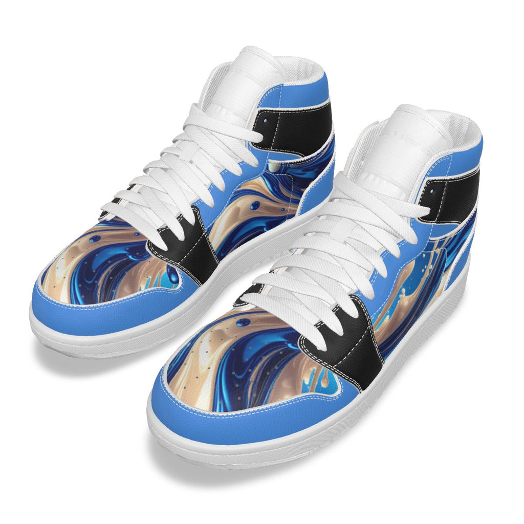 Men's Synthetic Leather Stitching Shoes Yoycol
