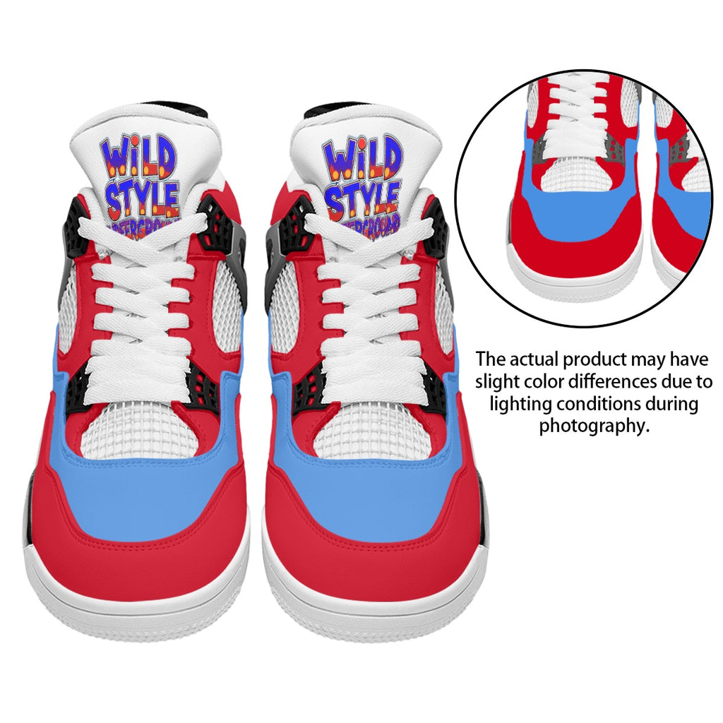 All-Over Print Men's Air Cushion Basketball Shoes