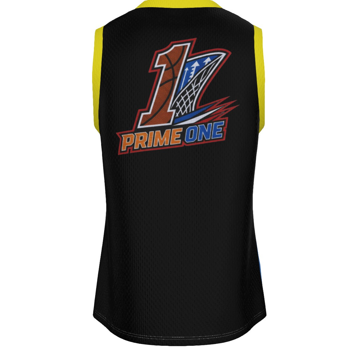 All-Over Print Men's V Neck Basketball Top Yoycol