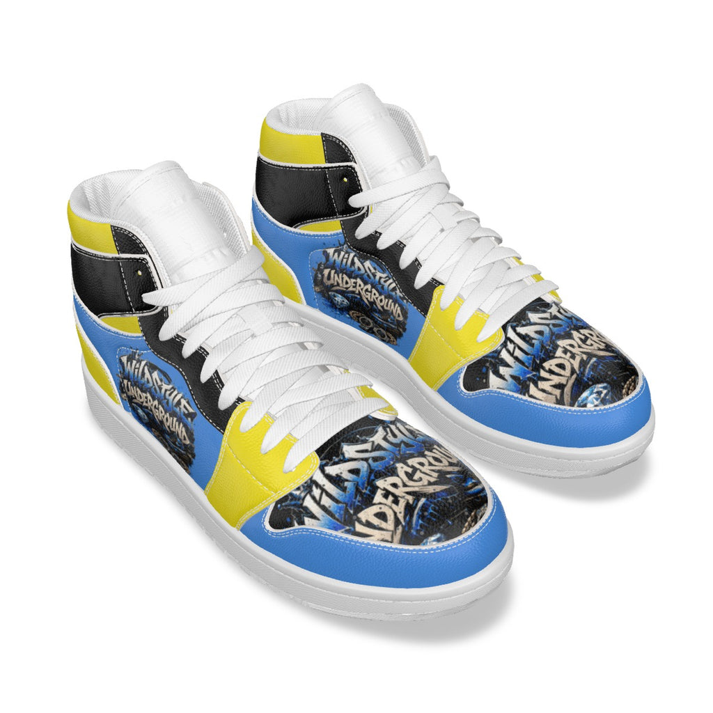 Men's Synthetic Leather Stitching Shoes
