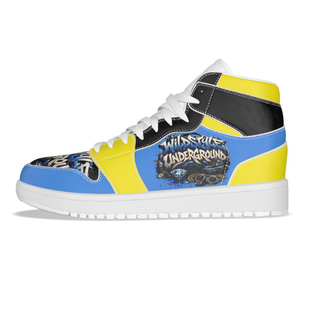 Men's Synthetic Leather Stitching Shoes