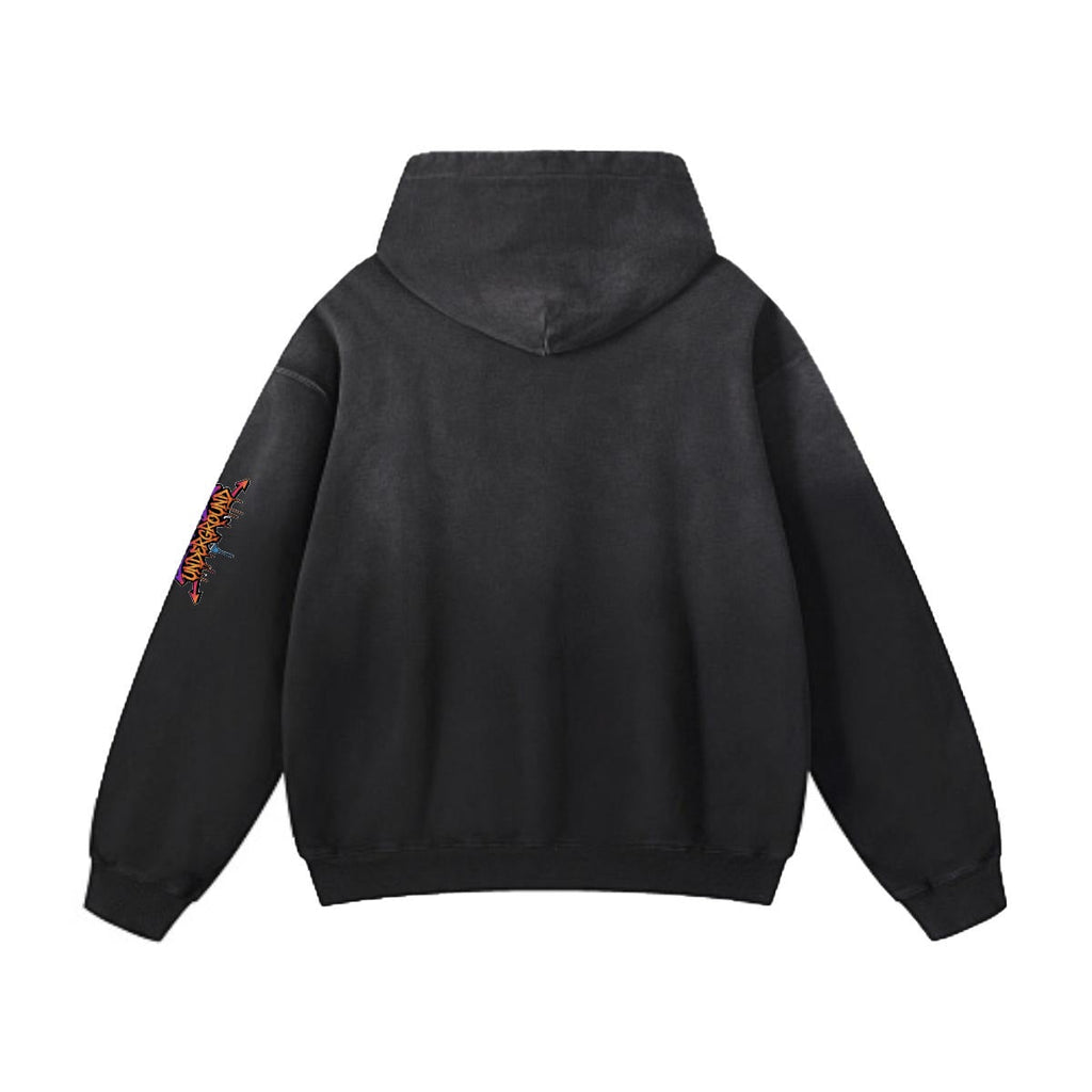 Men’s Vintage Wash Pullover Hoodie|420GSM DTF Yoycol