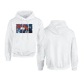 Men's Hoodie Printed in USA |Gildan 18500 Front DTF