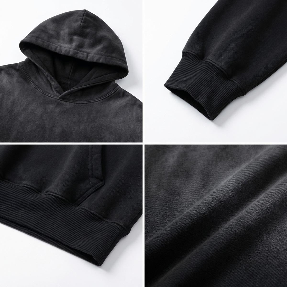 Men’s Vintage Wash Pullover Hoodie|420GSM DTF Yoycol