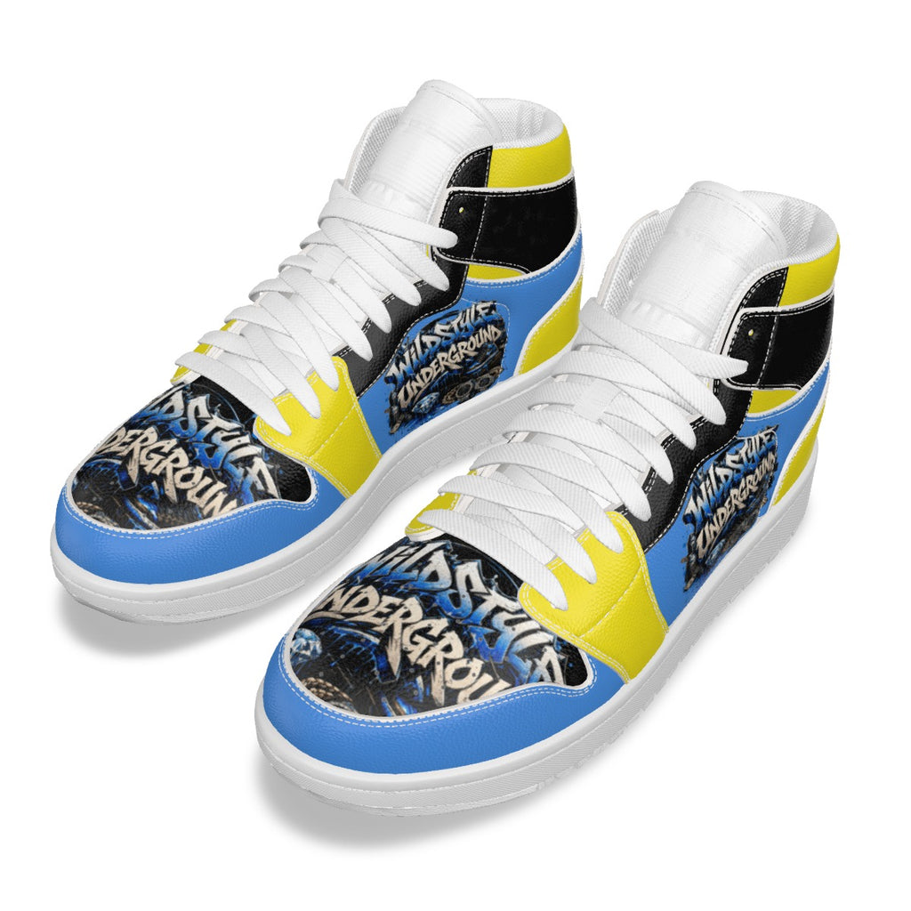 Men's Synthetic Leather Stitching Shoes