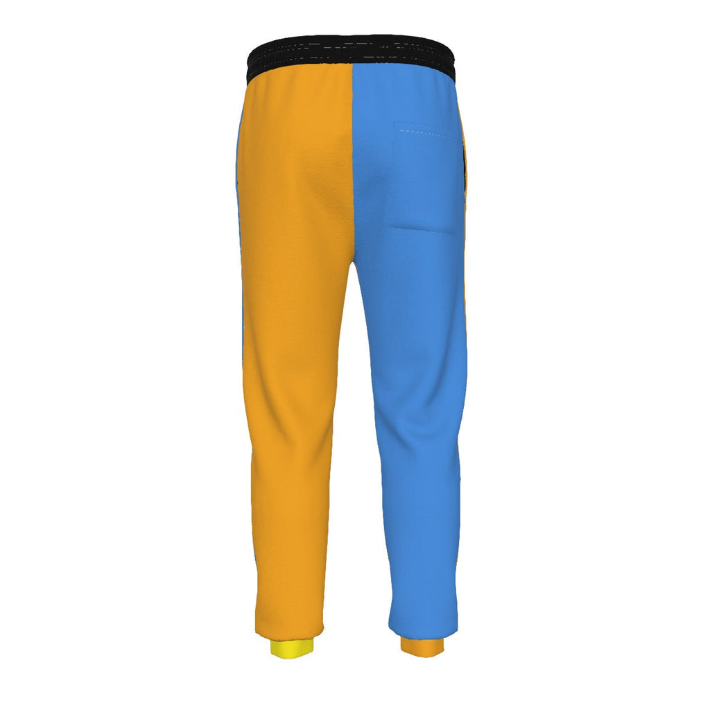 All-Over Print Men's Sweatpants With Waistband Yoycol