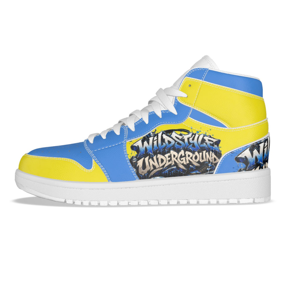 Men's Synthetic Leather Stitching Shoes