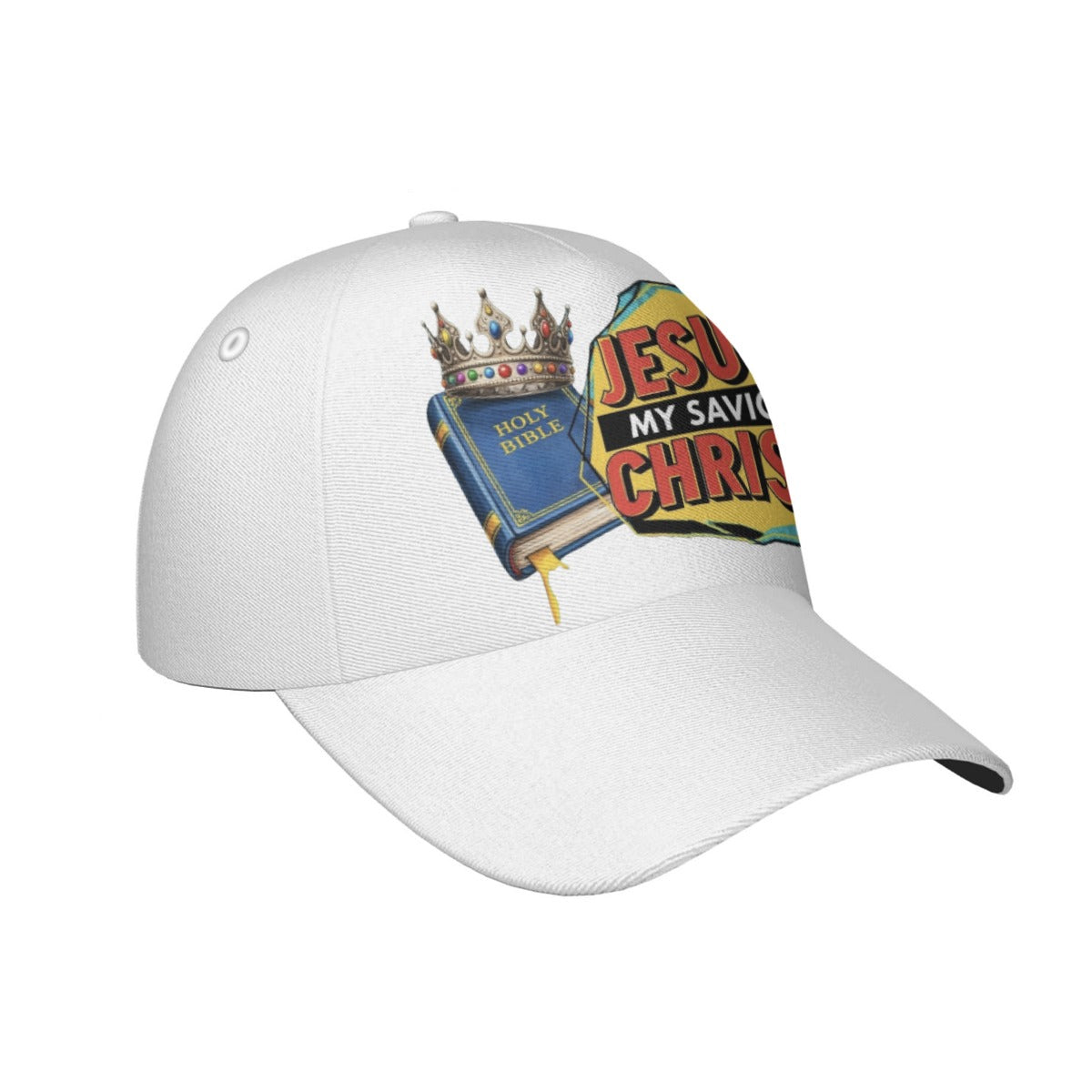 All-Over Print Peaked Cap With Box