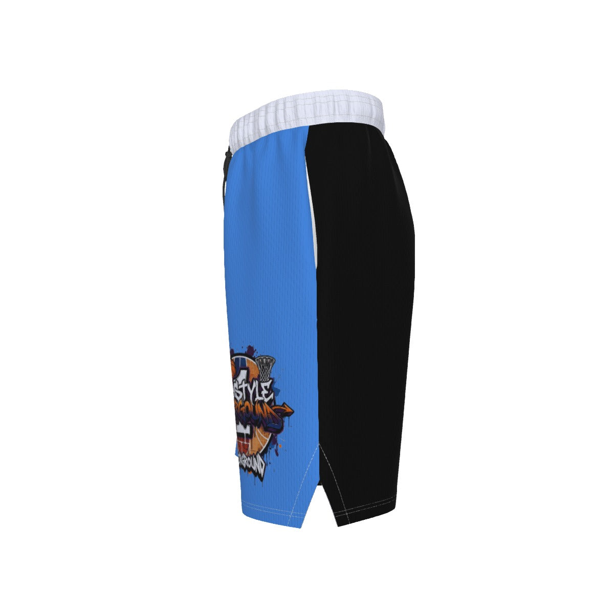 All-Over Print Men's V Neck Basketball Suit Yoycol