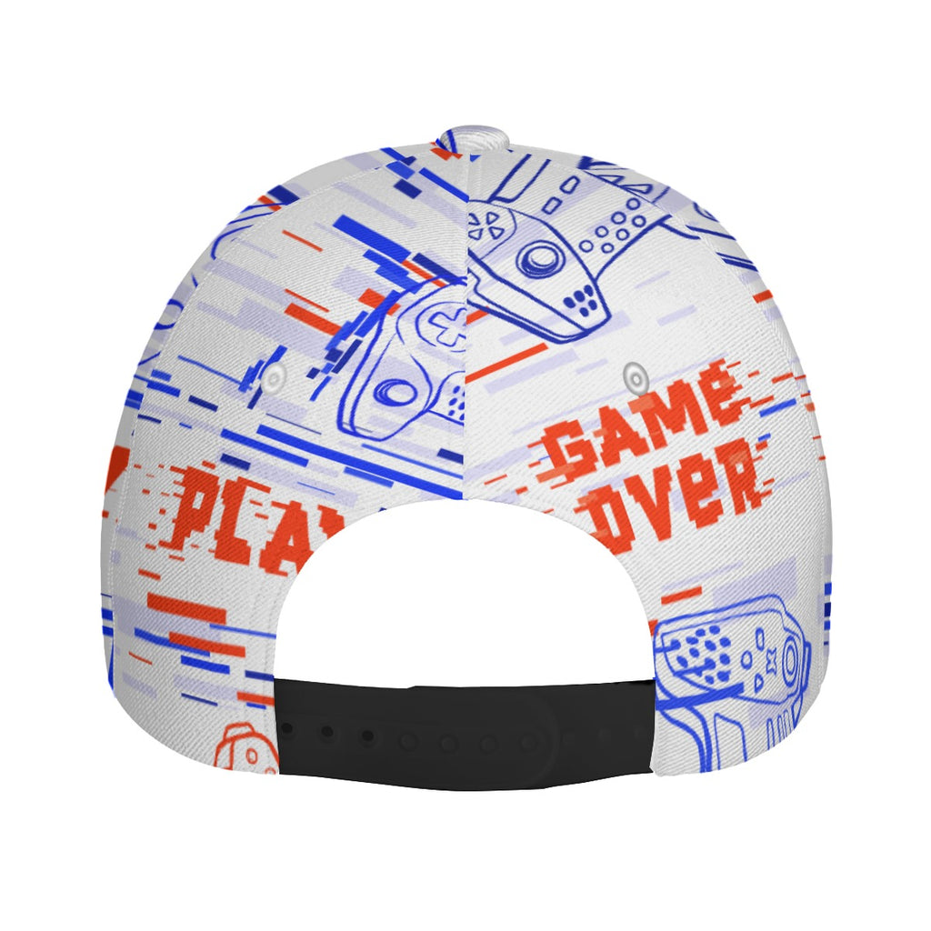All-Over Print Peaked Cap With Box