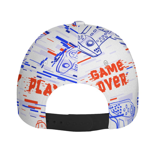 All-Over Print Peaked Cap With Box