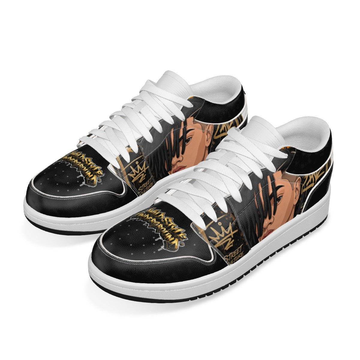 Men's Low State Leather Stitching Shoes