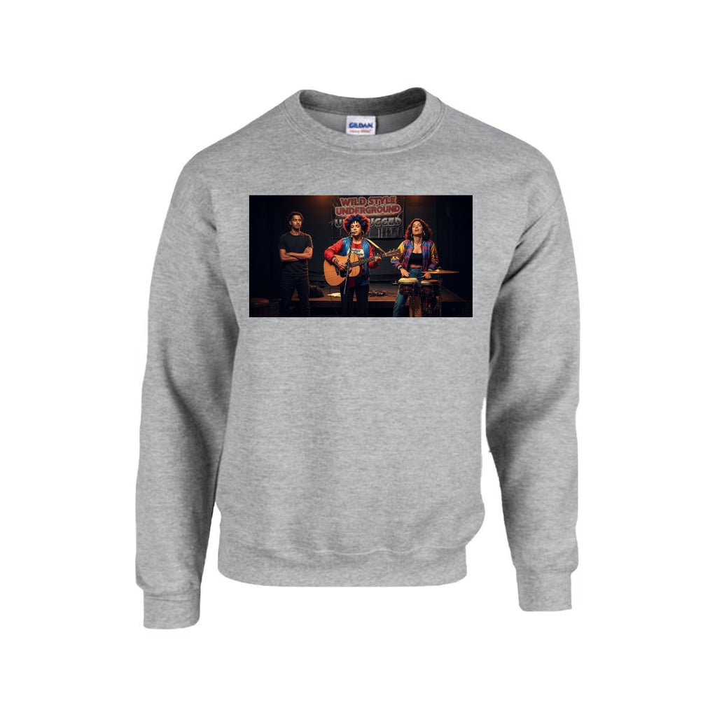 Men's Sweatshirt Printed in USA |Gildan 18000 Front DTF