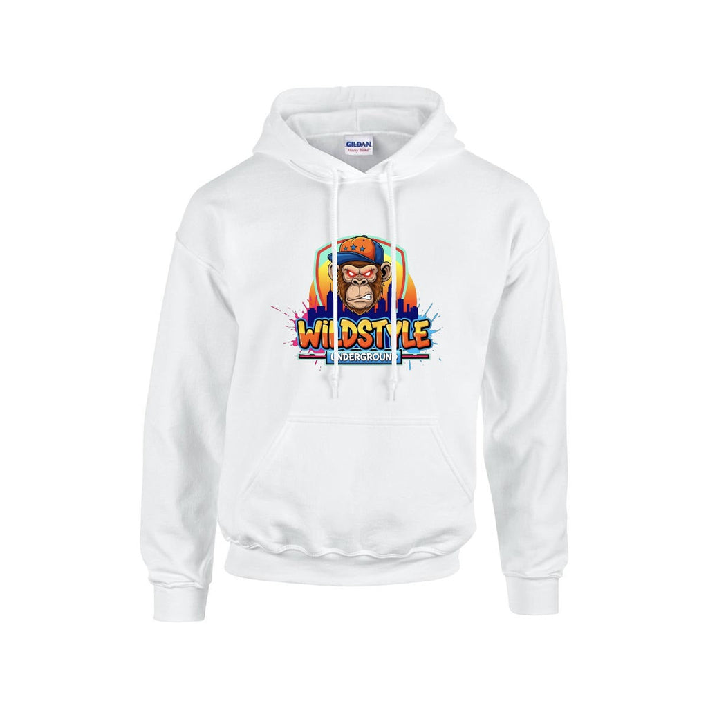 Men's Hoodie Printed in USA |Gildan 18500 Front DTF Yoycol