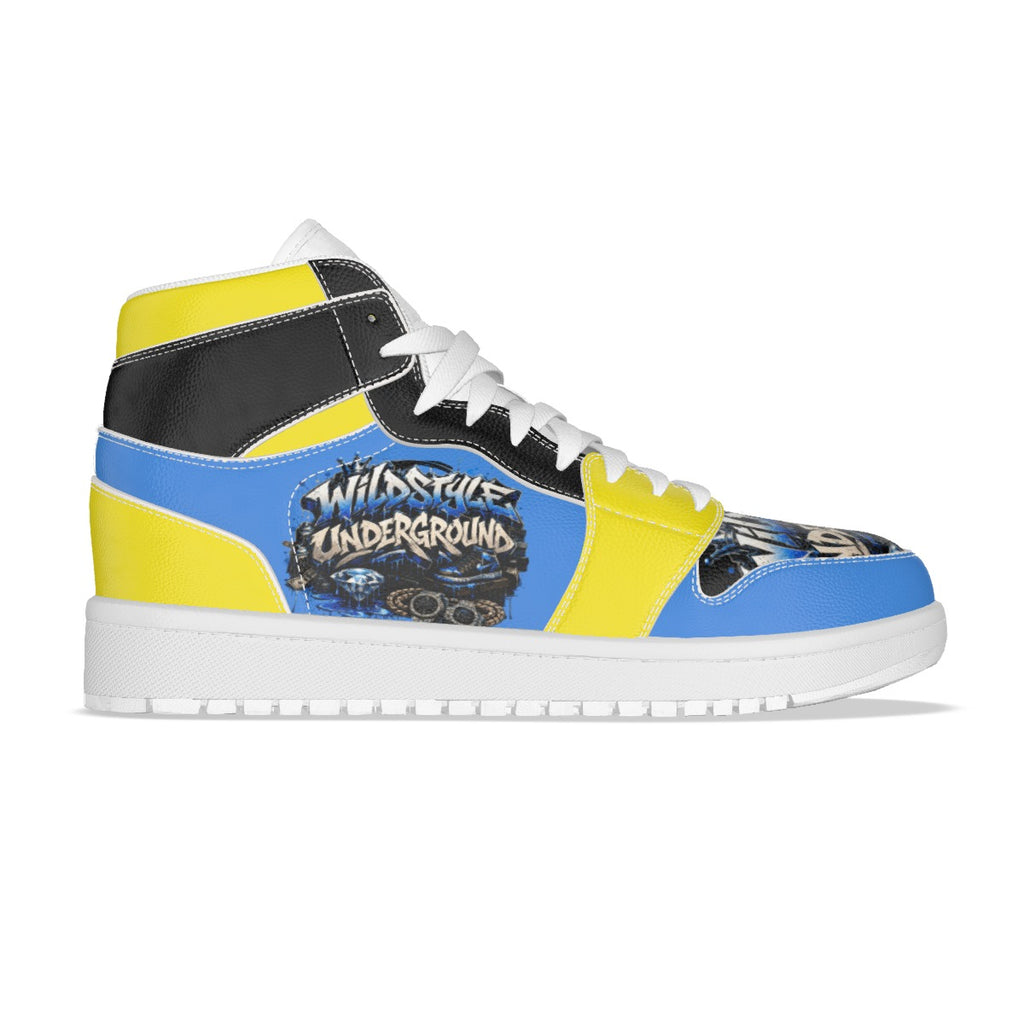 Men's Synthetic Leather Stitching Shoes