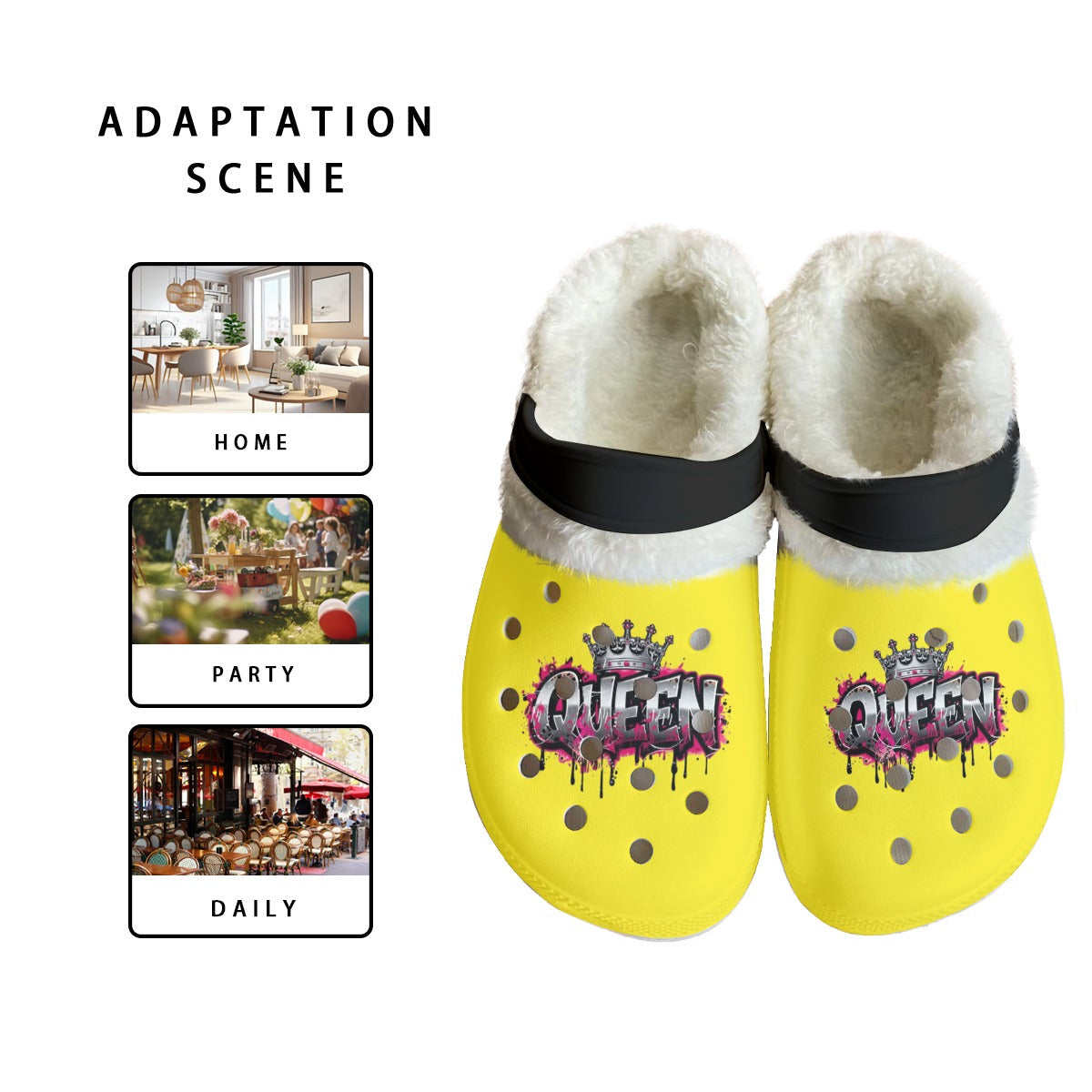 Women's Classic Clogs with Fleece Yoycol