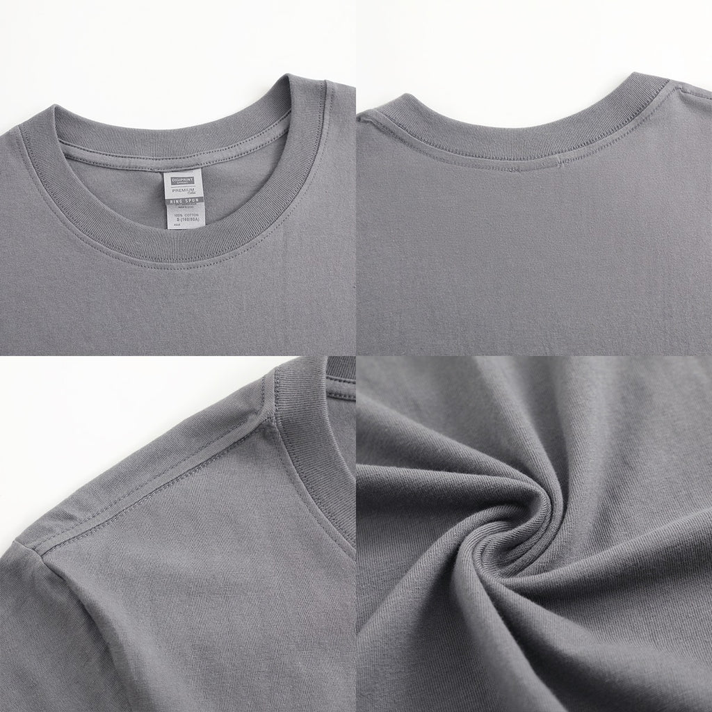 Men's T-Shirt Printed in USA|180GSM Front & Back DTF