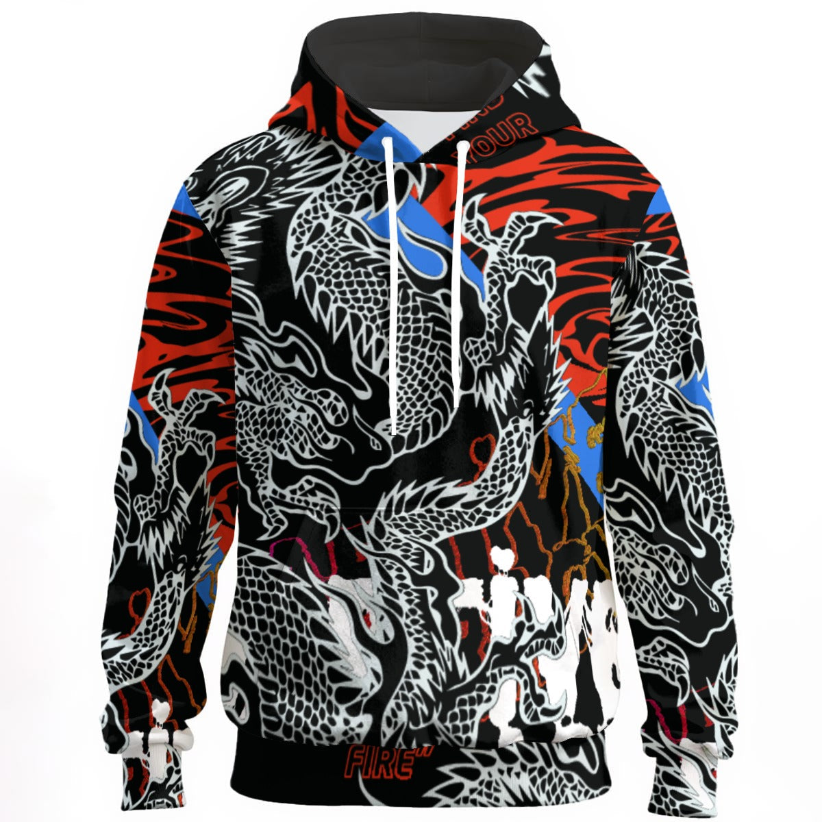 All-Over Print Unisex Pullover Hoodie | 310GSM Cotton Yoycol