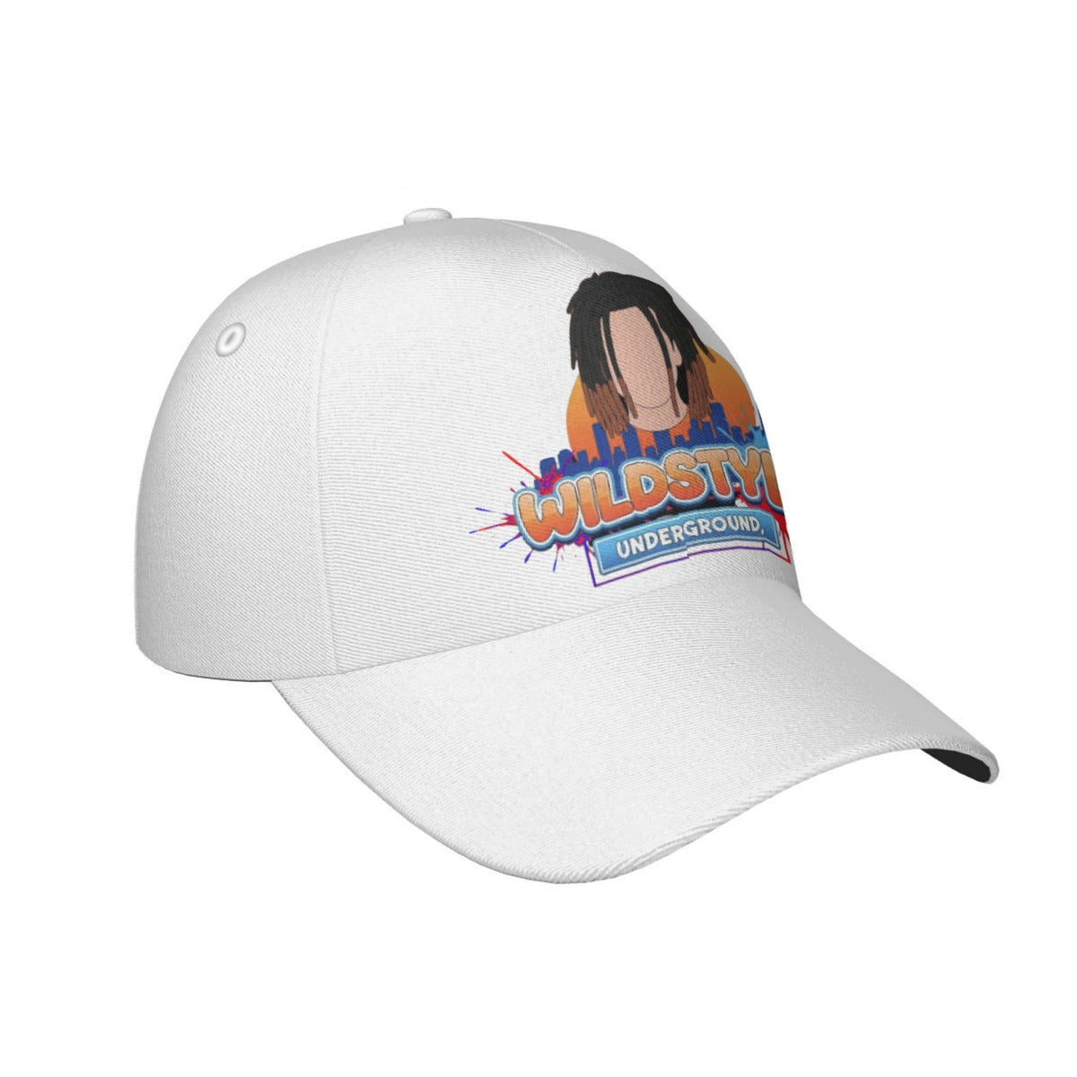 All-Over Print Peaked Cap With Box Yoycol