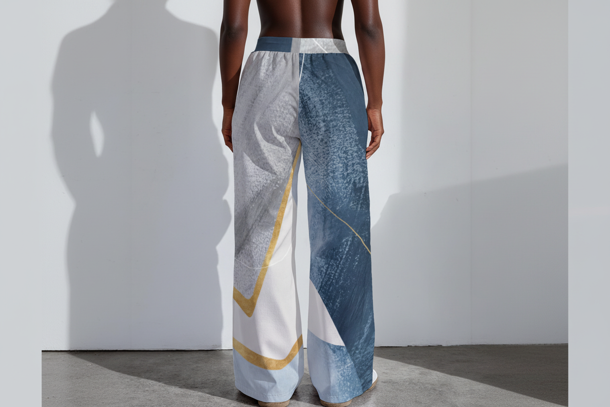 All-Over Print Women's High-Stretch Casual Pants|290GSM Yoycol