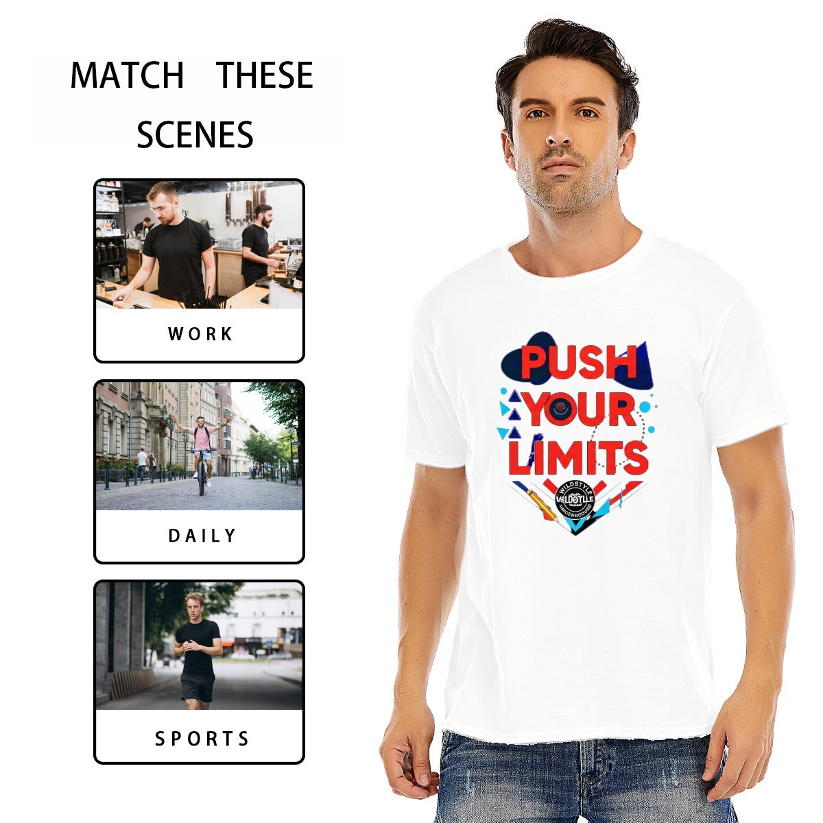 Unisex O-neck Short Sleeve T-shirt | 180GSM Cotton (DTF)