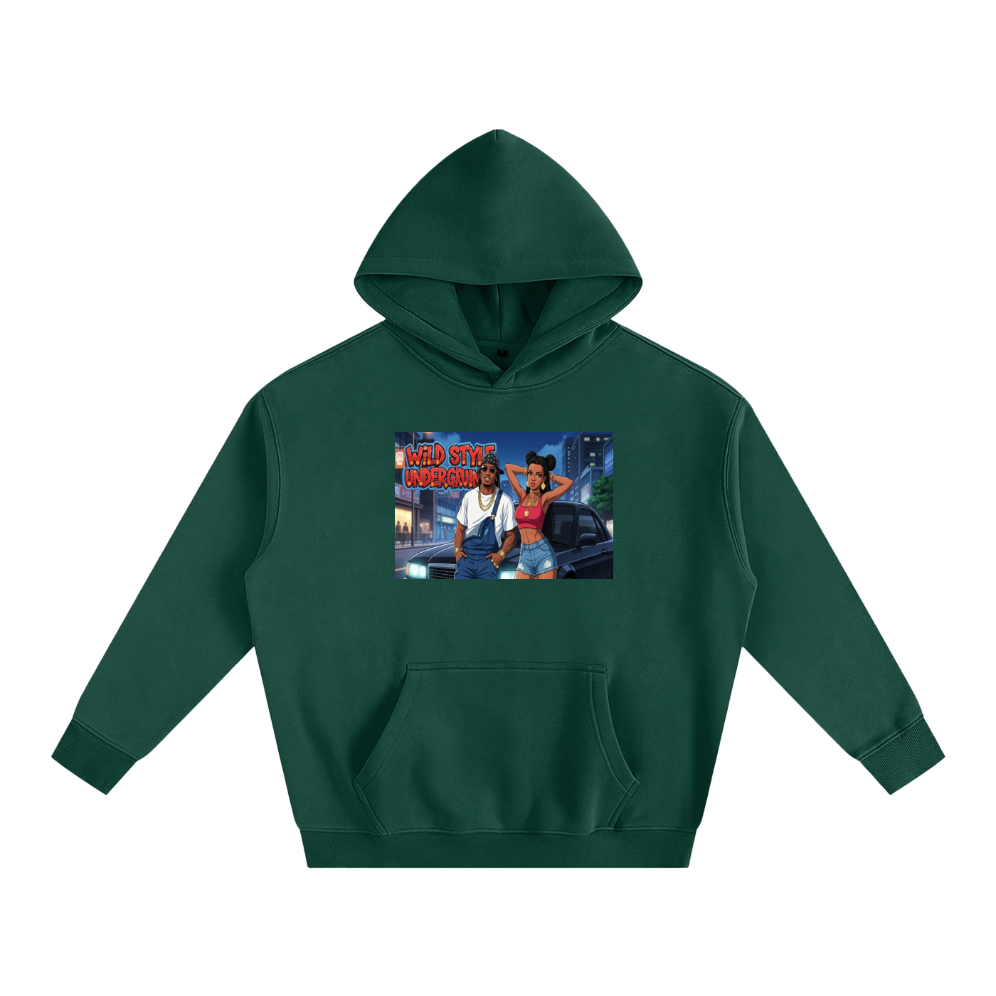 Oversize Fleeced Hoodie ODMPOD
