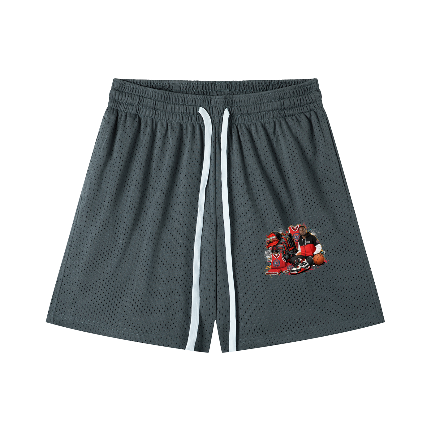 Mesh Drawstring Shorts ODMPOD