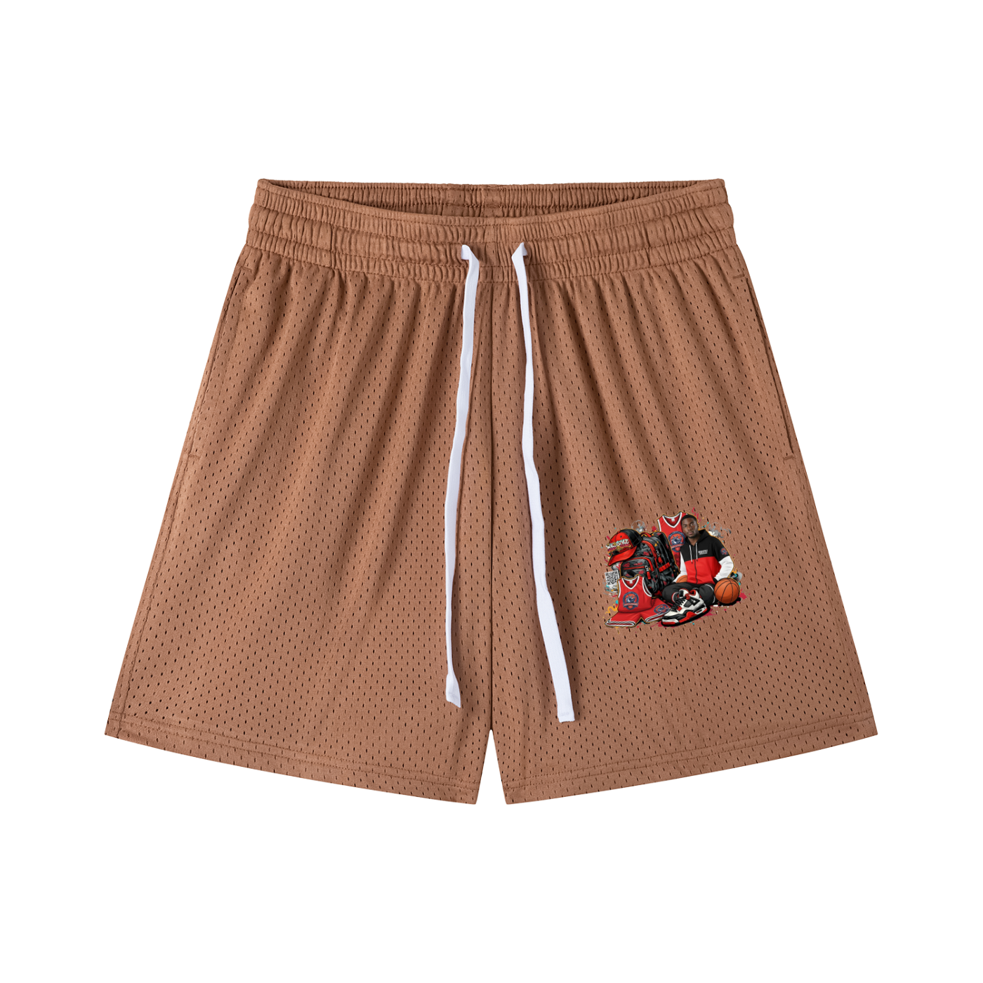 Mesh Drawstring Shorts ODMPOD