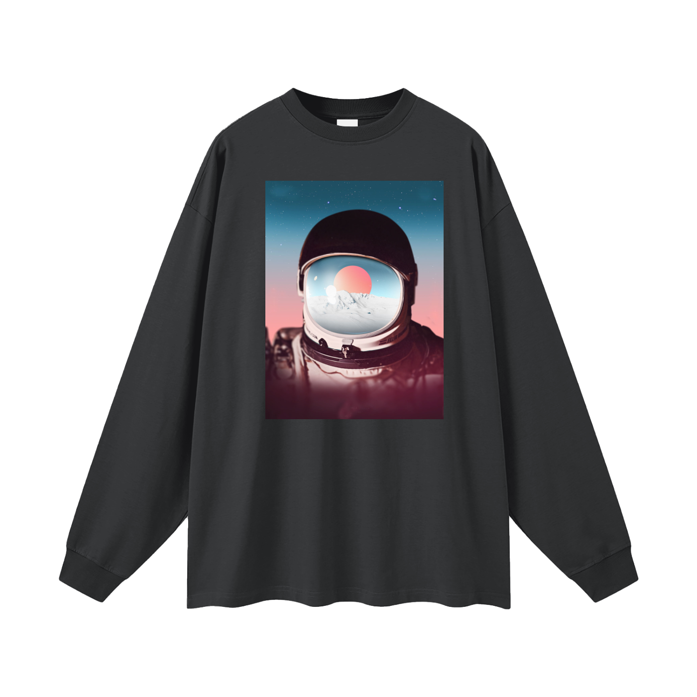 Oversized Unisex Long Sleeve T-Shirt ODMPOD