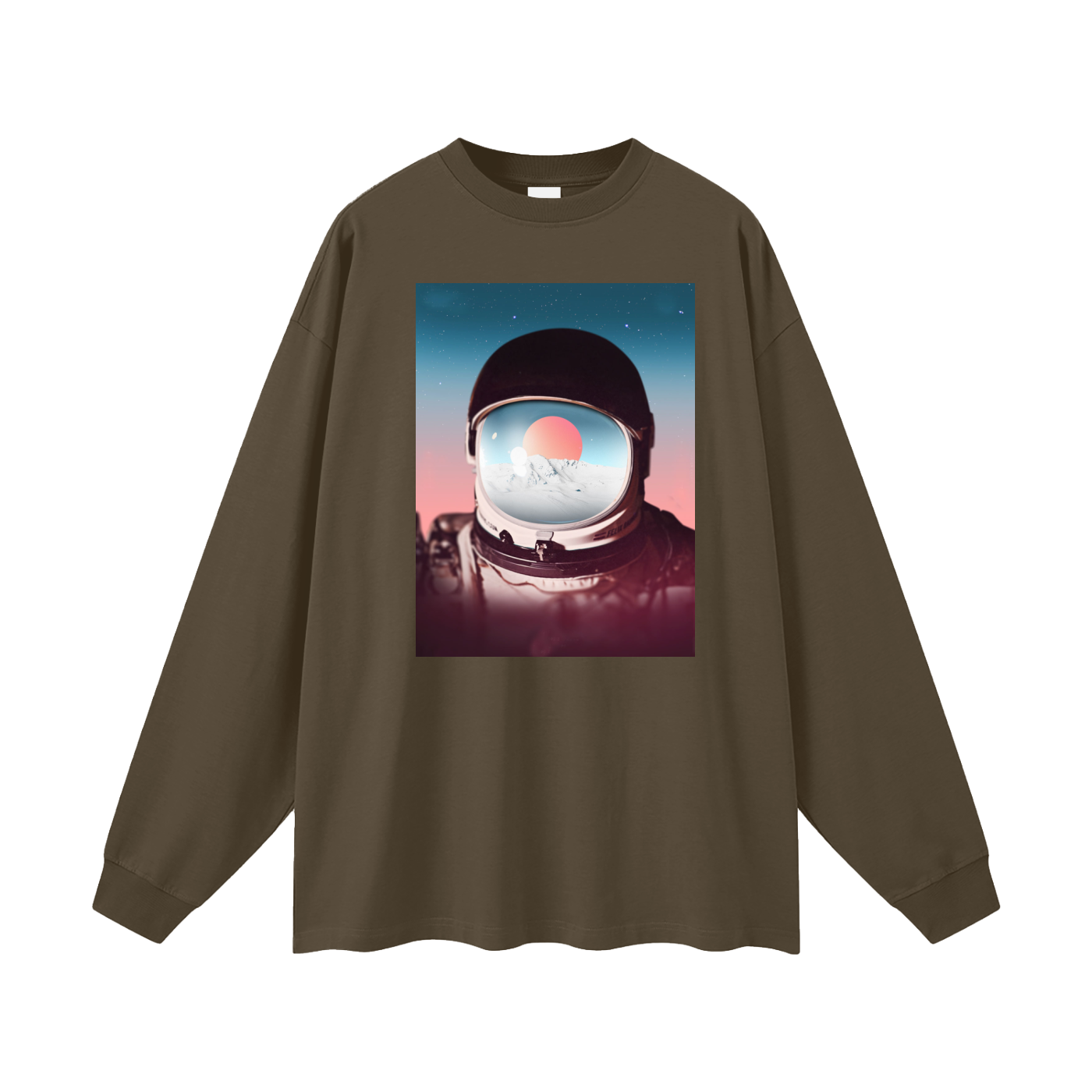 Oversized Unisex Long Sleeve T-Shirt ODMPOD