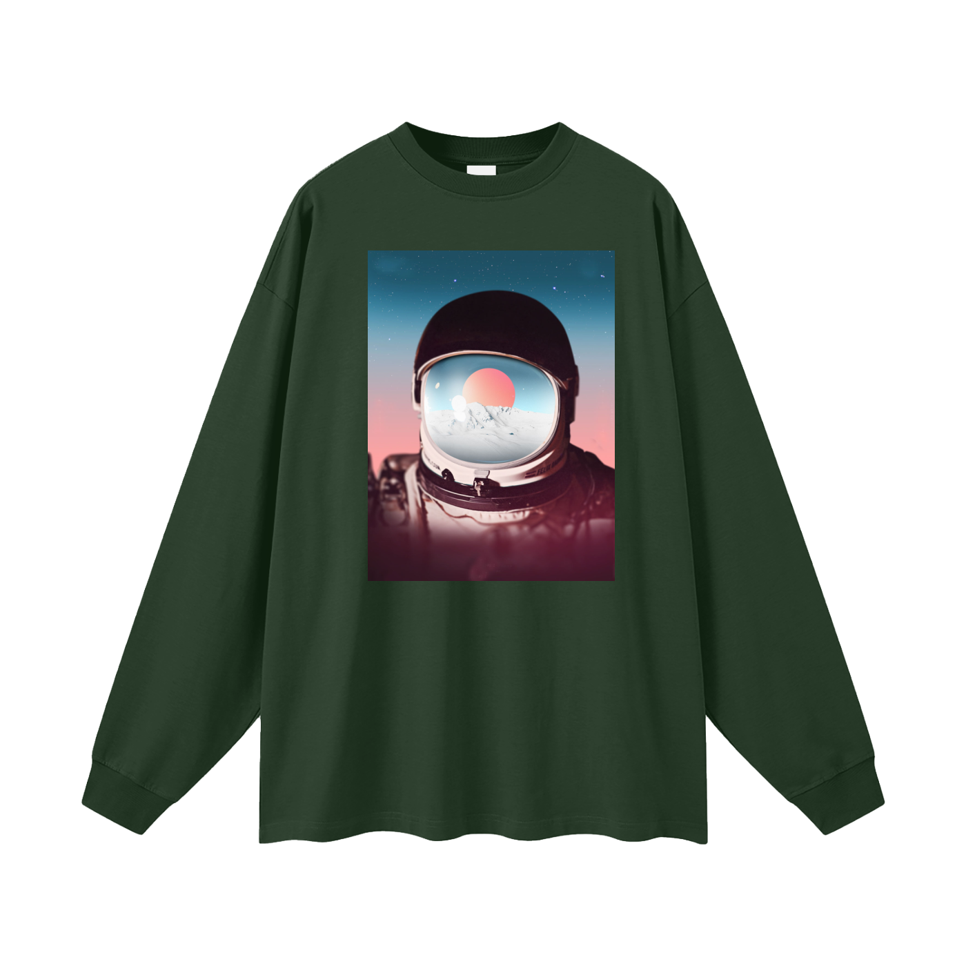 Oversized Unisex Long Sleeve T-Shirt ODMPOD