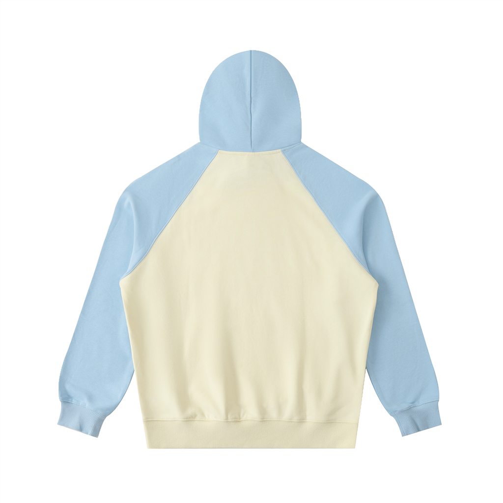 Color-Block Raglan Sleeve Hoodie ODMPOD