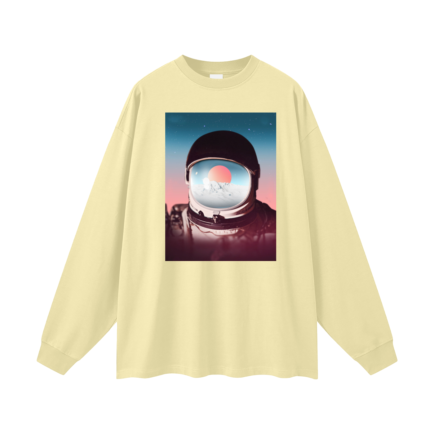 Oversized Unisex Long Sleeve T-Shirt ODMPOD