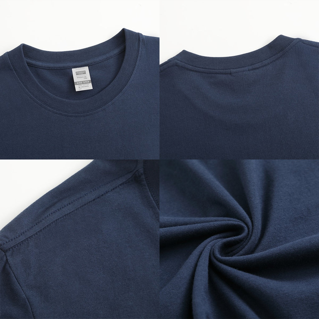 Men's T-Shirt Printed in USA|180GSM Front & Back DTF