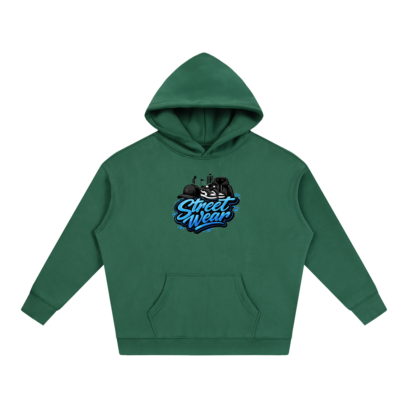 Oversize Fleeced Hoodie