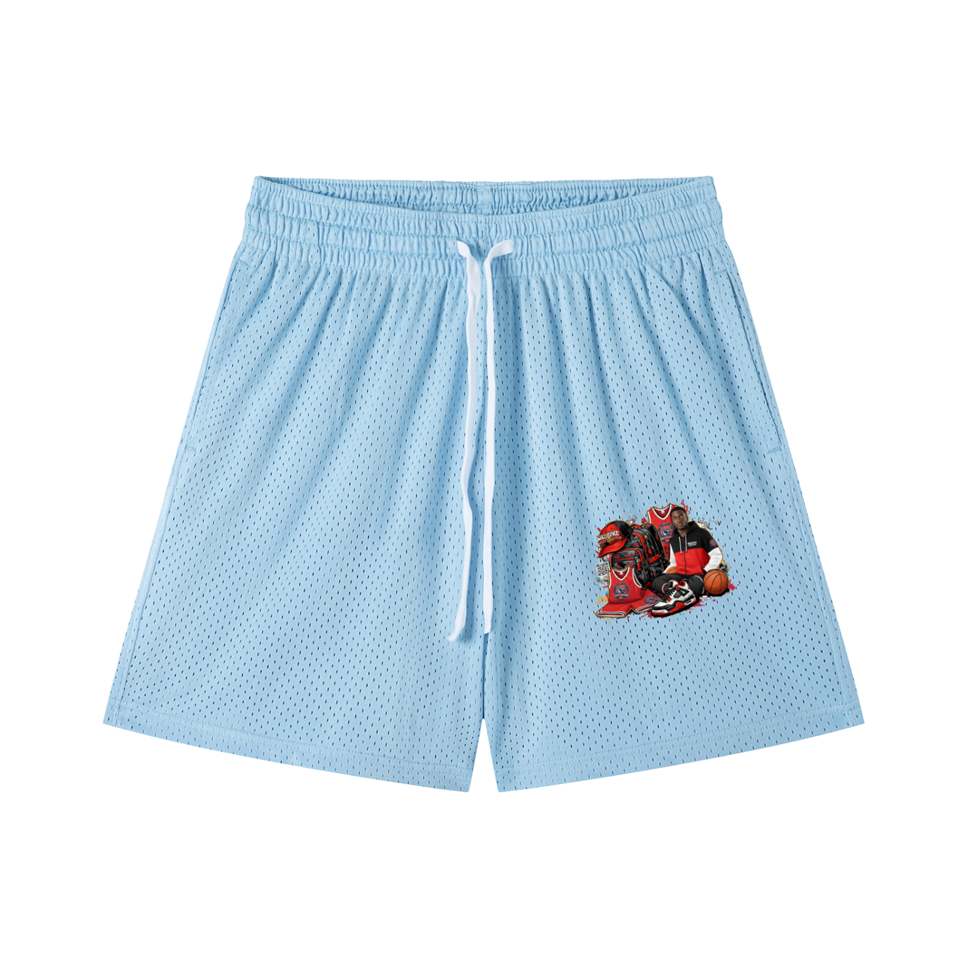 Mesh Drawstring Shorts ODMPOD